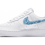 Air Force 1 Low '07 Essential White Worn Blue Paisley