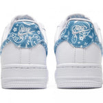 Air Force 1 Low '07 Essential White Worn Blue Paisley