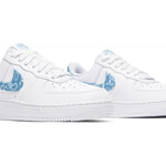 Air Force 1 Low '07 Essential White Worn Blue Paisley