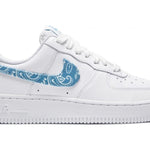 Air Force 1 Low '07 Essential White Worn Blue Paisley