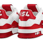 Louis Vuitton Trainers 'White Red