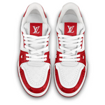 Louis Vuitton Trainers 'White Red